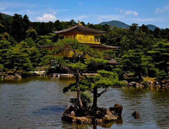 El Pabellón Dorado Uno De Los Templos Zen De Kyoto Foto Carlos Mateoeldiarioes