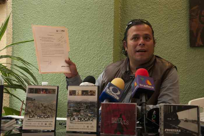 Pablo de Antuñano durante su conferencia de prensa. Foto: Cuartoscuro.