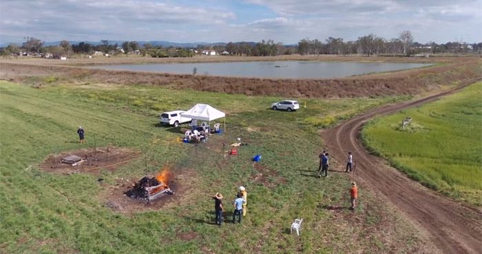 El lugar de Australia donde se hizo el experimento. Foto tomada de video de Youtube