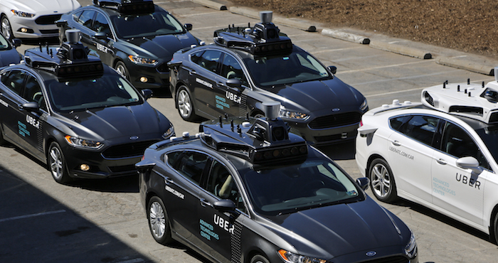 Un Grupo De Vehículos Autónomos De Uber Se Preparan Los Recorridos Foto Ap