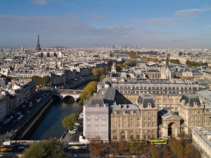 Vista De París Desde La Catedral De Notre dame Foto Wikimedia Commons