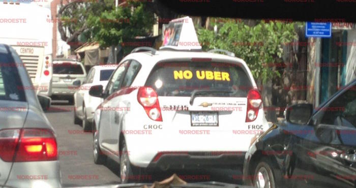 Taxistas Se Han Pronunciado En Contra De La Entrada De Uber a Sinaloa Lo Mismo Ha Ocurrido En Otros Estados Foto Noroestecom