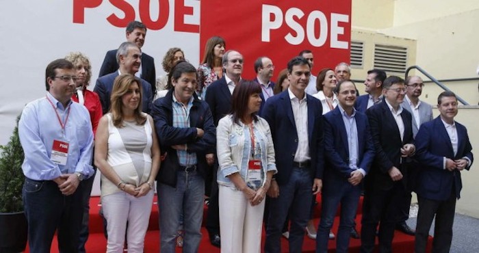 El PSOE intentó frenar el trasvase del voto joven y más de izquierda a Podemos con la elección de un nuevo líder a través de unas elecciones abiertas a toda la militancia, en lugar de hacerlo en un congreso partidista, como tradicionalmente ocurría. Foto: EFE 