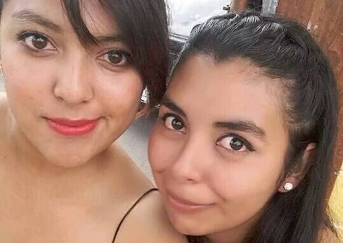 María del Sol Guerrero Velazque, 21 años, y Dania Itzel Espinoza León. Foto: Facebook