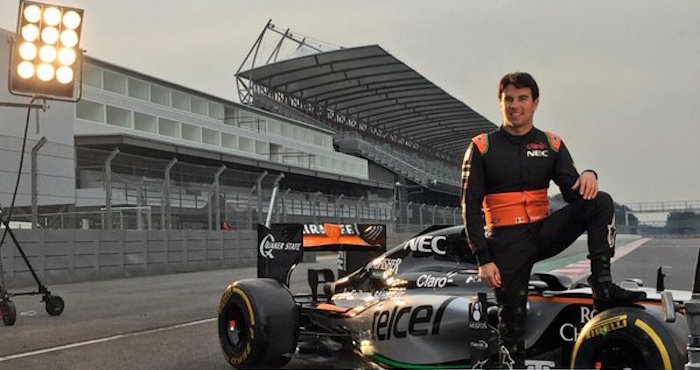 El Mexicano Renovará Con Force India Foto schecoperez