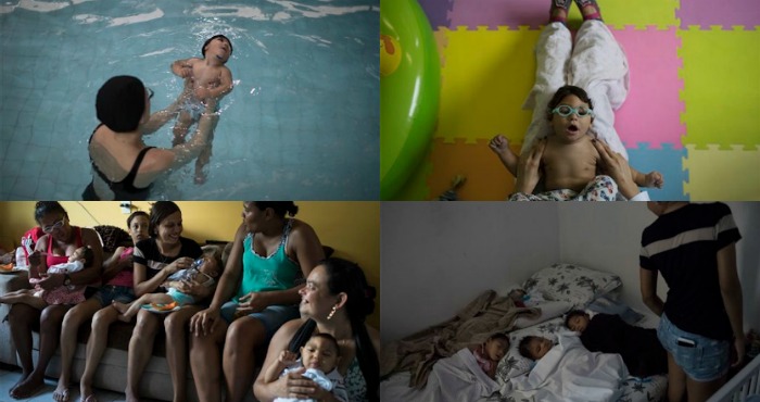 Lejos De Las Instalaciones Médicas Muchas De Las Madres De Bebés Nacidos Con Microcefalia Se Juntan E Intentan Mantener Una Apariencia De Normalidad Celebrando Los Logros De Sus Hijos Como Su Primer Cumpleaños Foto Ap