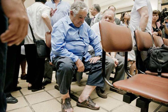 pepe Mujica De Guaraches Foto Ap