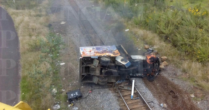 La Camioneta Quedó Completamente Dañada Foto Cuartoscuro