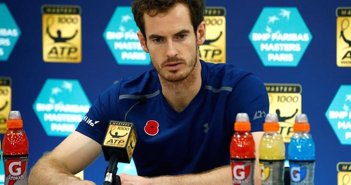 El Tenista Escocés Andy Murray En Rueda De Prensa Tras Confirmarse La Renuncia De Milos Raonic En París Foto Efe