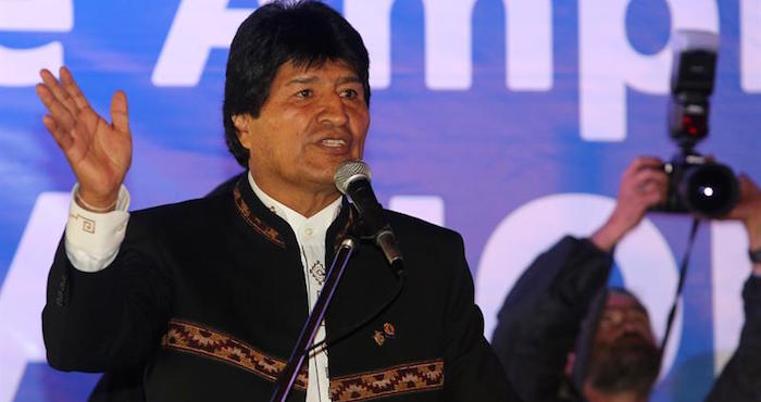 El presidente boliviano Evo Morales. Foto: EFE