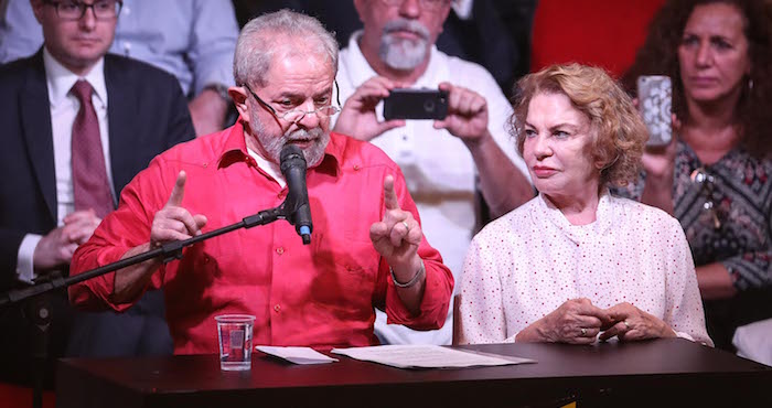 El Ex Presidente Brasileño Luiz Inácio Lula Da Silva Foto Efericardo Nogueira