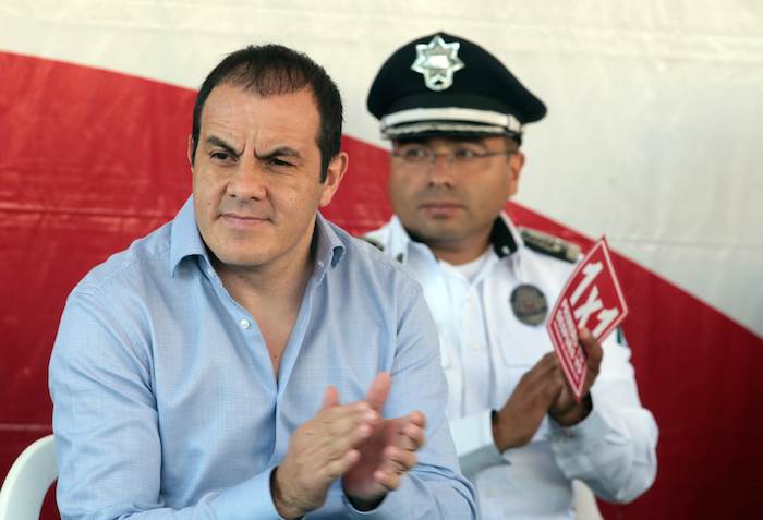 El Alcalde de Cuernavaca Cuauhtémoc Blanco. foto: Cuartoscuro.