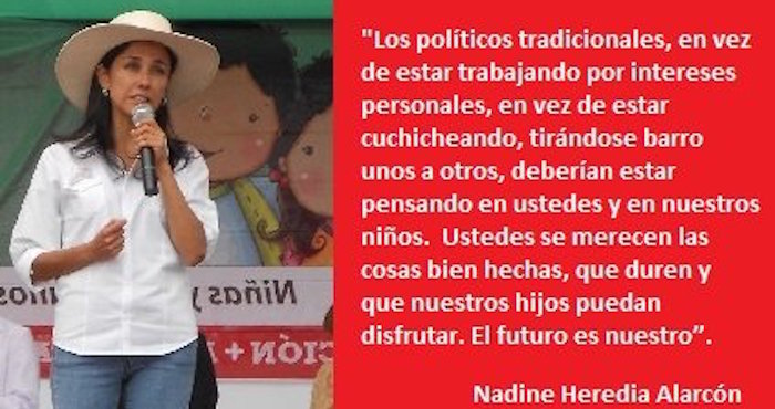 Foto Twitter nadineheredia