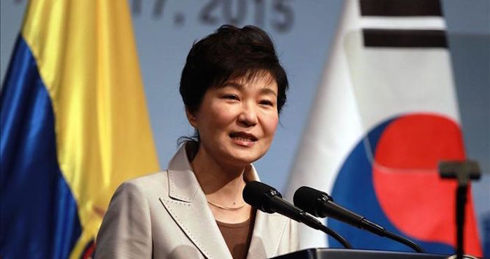 La Presidenta de Corea del Sur, Park Geun-hye. Foto: EFE