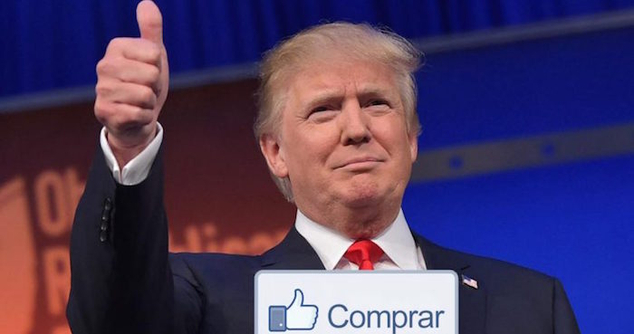 El Demócrata Donald Trump Fototicbeat