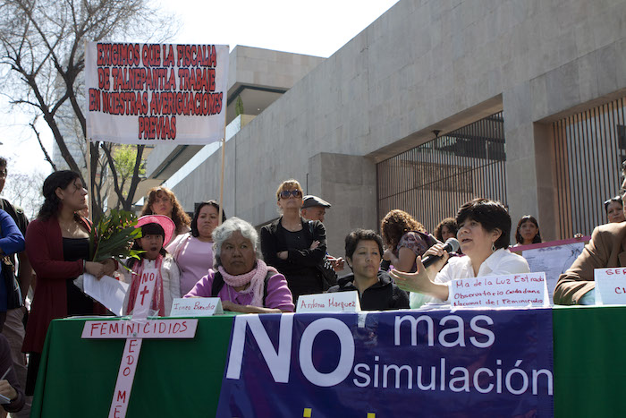 María De La Luz Estrada Integrante Del Observatorio Ciudadano Nacional Del Feminicidio Expuso La Necesidad De Fiscalizar El Dinero Que Se Otorga a La Avg Foto Moisés Pablo Cuartoscuro