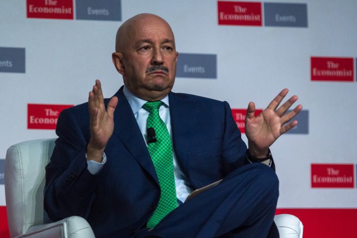 MÉXICO, D.F., 05NOVIEMBRE2015.- Carlos Salinas de Gortari ex Presidente de México, asistió al foro México Summit organizado en un hotel de la zona de Santa Fe. FOTO: ENRIQUE ORDÓÑEZ /CUARTOSCURO.COM