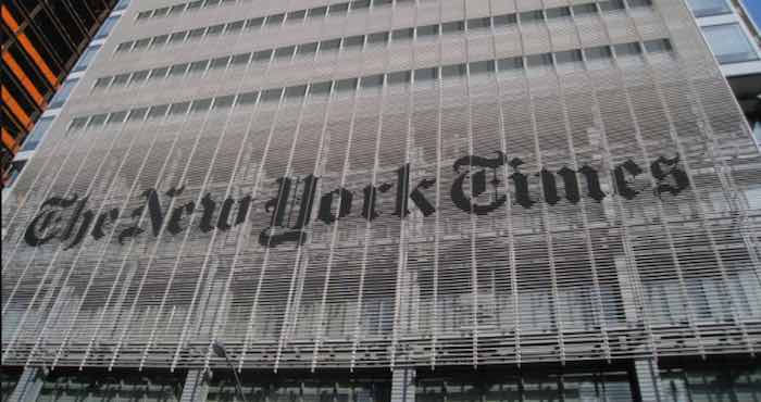 Trump no sólo ha criticado al New York Times sino también a muchos otros grandes medios. Foto: Shutterstock.