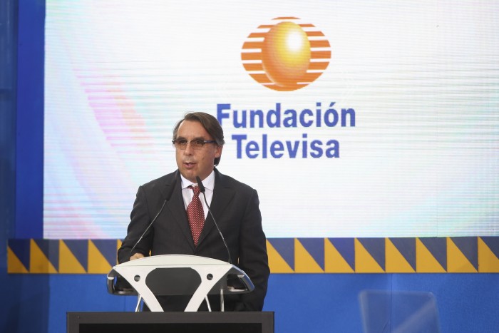 En La Imagen Emilio Azcarraga Jean Presidente Del Grupo Televisa Foto Cuartoscuro