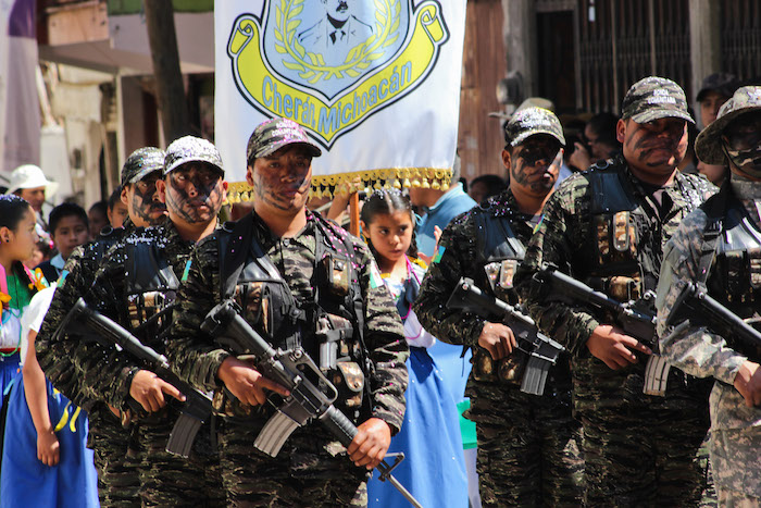 Con su nuevo Gobierno, Cherán también sacó a la policía de la comunidad y creó las "rondas". Foto: Cuartoscuro 