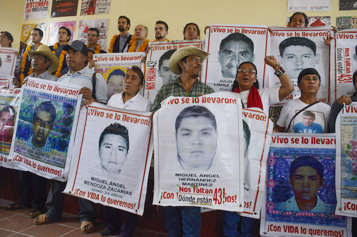 Vergara resaltó el impacto que tuvo la desaparición de los 43 normalistas de Ayotzinapa para que otros grupoos levantaran la voz. Foto: José Hernández, Cuartoscuro 