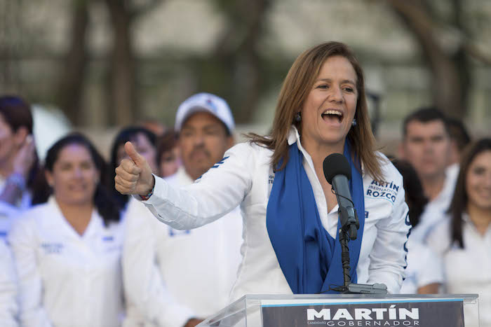 Margarita Zavala Es La única Mujer Que Hasta El Momento Aspira a La Presidencia Foto Cuartoscuro