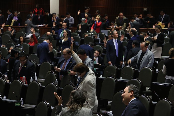 La Xviii Legislatura En Sesión Foto Cuartoscuro