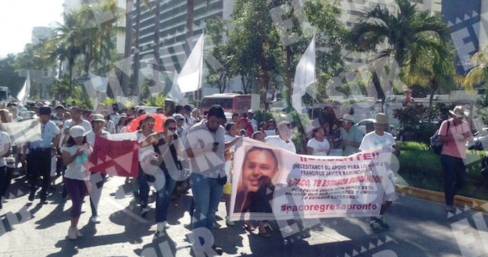 Famliares De Los Desaparecidos Marcharon En La Costera Foto Carlos Alberto Carbajal