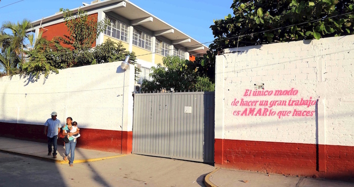 Escuelas cerradas en Guerero. Foto: El Sur