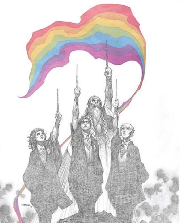 Ilustración de Love is Love. Foto: eldiario.es 