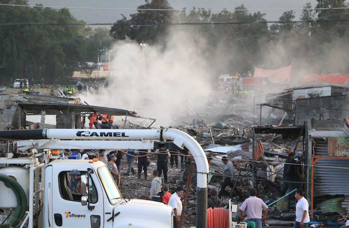 La tragedia en Tultepec. Foto: Cuartoscuro