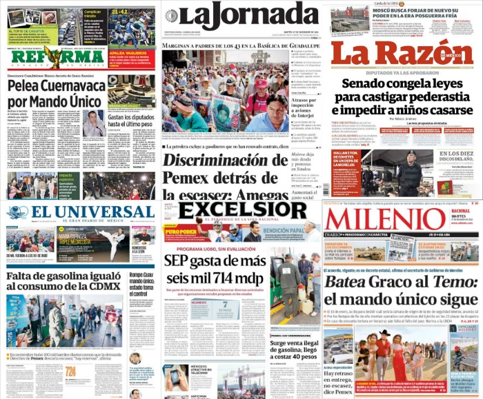 Portadas de diciembre