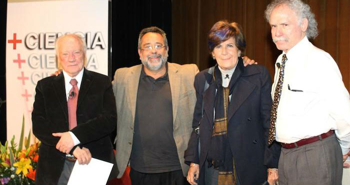 En La Foto Marcelino Cereijido José Franco Mari Carmen Serra Y Arnoldo Kraus Foto Emiliano Cassanifccyt