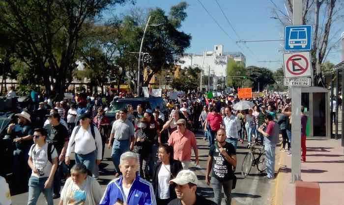 En Guadalajara Jalisco Se Calcula Que Miles Se Sumaron a La Movilización Foto Foto Vía Twitter j a reyes