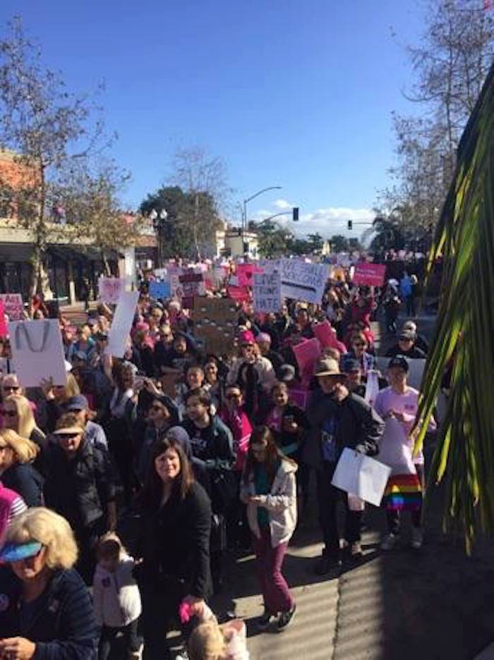 Marcha en Santa Ana, California. Foto: Irene González Salazar, especial para SinEmbargo.