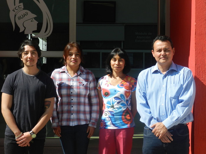 Alejandro Montiel, Graciela Gaona, dra. Maya Carrillo y el Dr. Colmenares Guillén. Foto: Conacyt