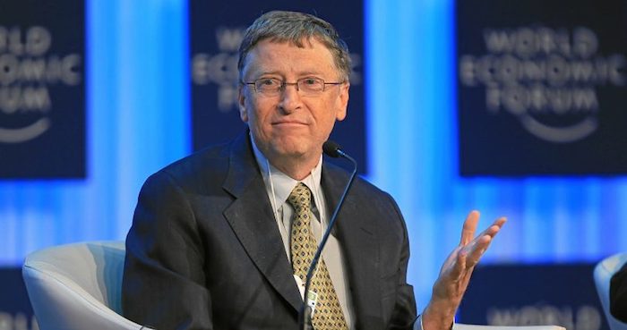 Bill gates world economic forum x