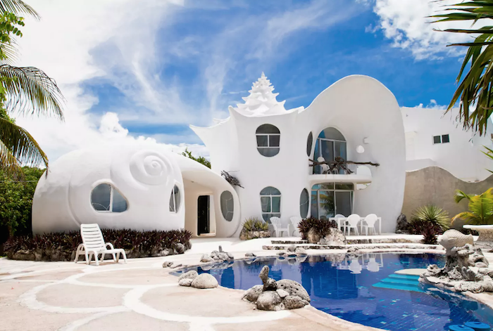 La Casa Caracol En Isla Mujeres Uno De Los Inmuebles Más Codiciados En México Foto Airbnb