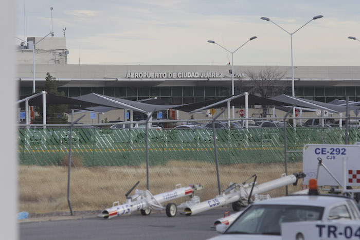 Aeropuerto Internacional de Ciudad Juárez. Foto: Cuartoscuro.