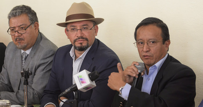 Los Dirigentes Del Prd Y Pt En El Estado De México Omar Ortega Y Joel Cruz Anunciaron Que Participarán En Coalición En El Proceso Electoral Para Gobernador Del Estado De México Foto Cuartoscuro