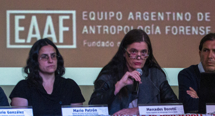 Mercedes Doretti Del Equipo Argentino De Antropologia Forense eaaf Foto Cuartoscuro Archivo