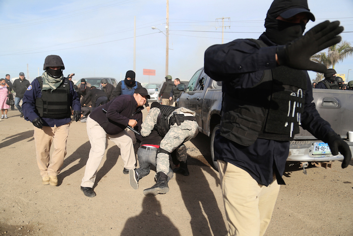 Hasta el momento se reporta la detención de 30 personas. Foto: Cuartoscuro