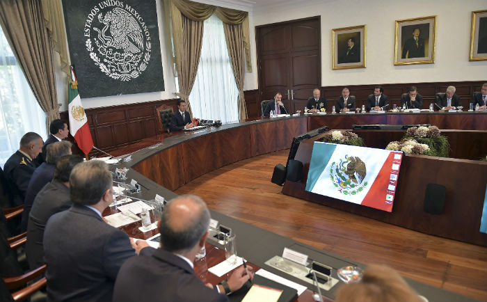 El nuevo gabinete, después de los cambios recientes. Foto: Cuartoscuro