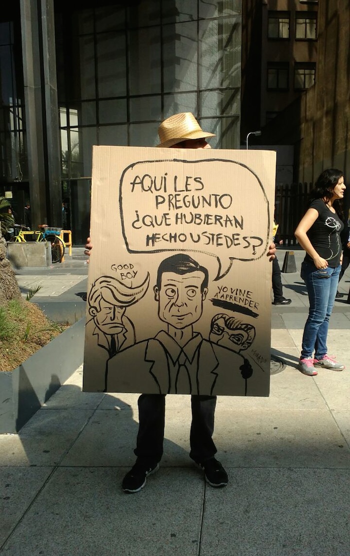 En La Ciudad De México Esta Tarde Ciudadanos Se Han Sumado a La Movilización En Contra Del mega Gasolinazo Foto Juan Luis García Sinembargo