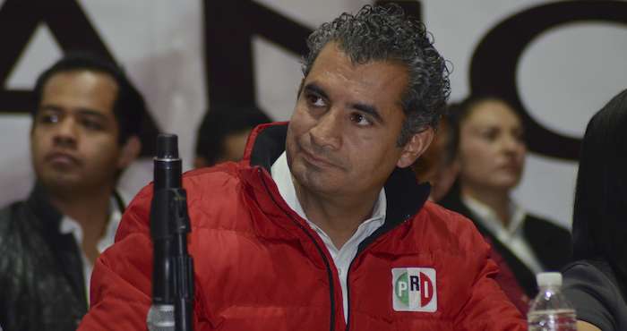 Enrique Ochoa Reza Líder Nacional Del Pri Aseguró Que Su Partido Se solidariza Con Los Mexicanos Ante La Alza Del Precio De Las Gasolinas Foto Pilar Aguilar Cuartoscuro