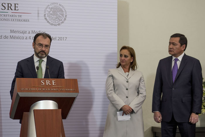 Videgaray Deberá Atender Las Amenazas De Trump De Renegociar El Tlcan Foto Tercero Díaz Cuartoscuro