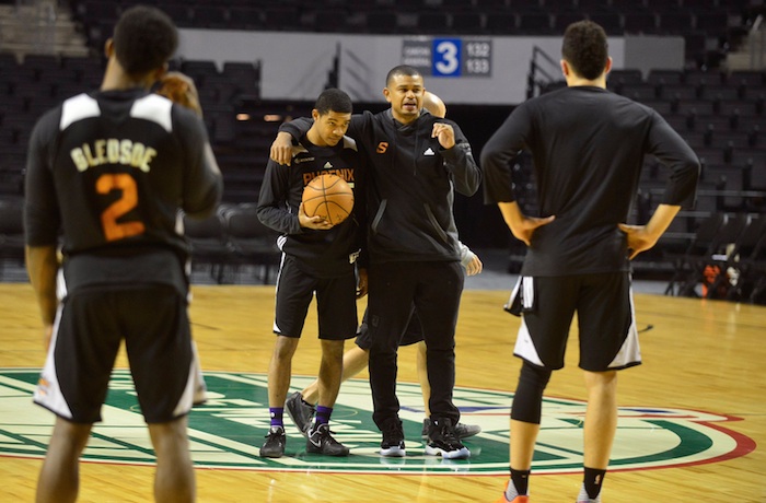 El Equipo Durante El Entrenamiento Del De Enero Foto suns