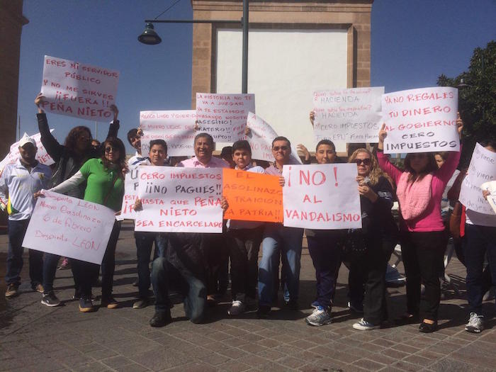 Resistencia Civil En León Guanajuato Foto Zona Franca