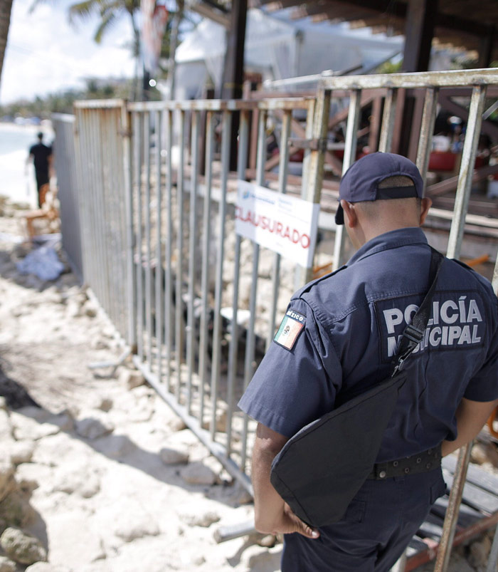 Tras La Tragedia Llega La Policía Foto Cuartoscuro