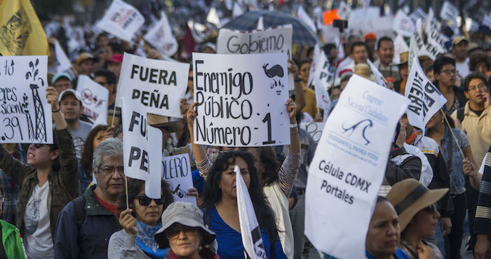 Algo Se Quebró Y Es Probable Que Ningún Discurso Evite Un Colapso Mayor Ni Aun La Aplicación De Medidas Extremas Por Calmar Una Protesta Que Se Expande Poco a Poco Y De Manera Continua Foto Cuartoscuro